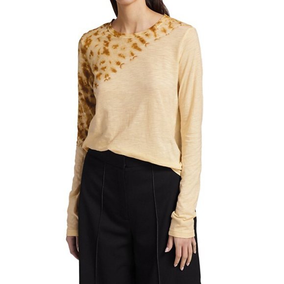 BNWT Proenza Schouler Long Sleeve Tie Dye T-Shirt, size XS (fits true to size). - Picture 11 of 11